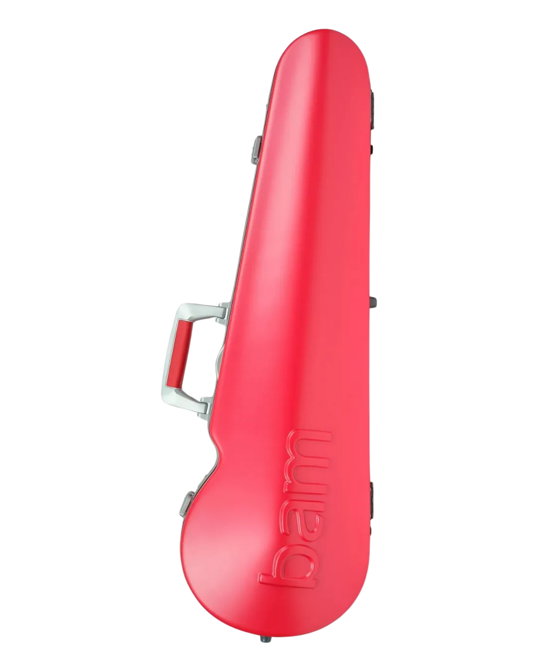 BAM Graffiti Contoured Hightech Violin Case Raspberry Red/Silver 4/4