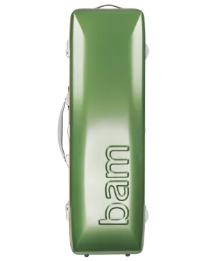 BAM Graffiti Oblong Hightech Violin Case Green/Orange 4/4