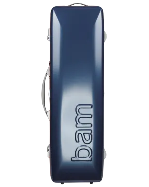 BAM Graffiti Oblong Hightech Violin Case Navy/Red 4/4