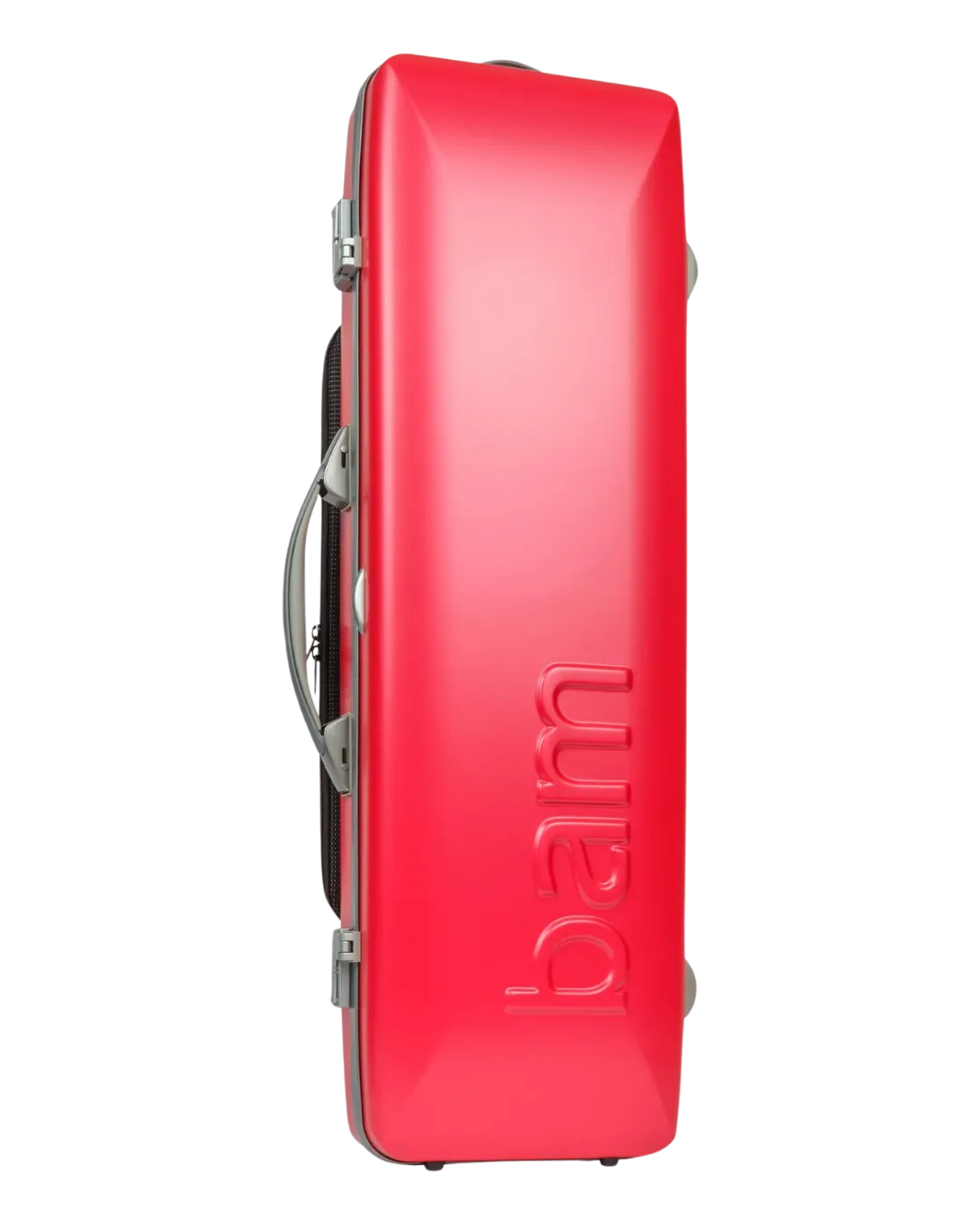 BAM Graffiti Oblong Hightech Violin Case Raspberry Red/Silver 4/4