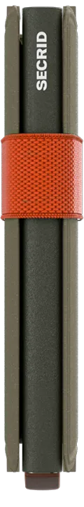 Band Wallet LIBA | Green Orange