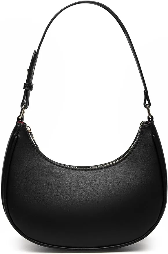 Barabum Retro Classic Clutch Shoulder Tote HandBag with Zipper Closure for Women
