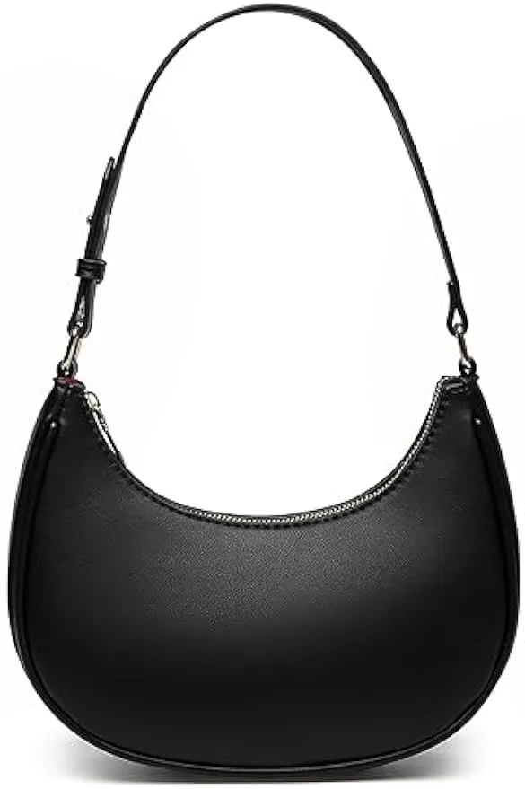 Barabum Retro Classic Clutch Shoulder Tote HandBag with Zipper Closure for Women