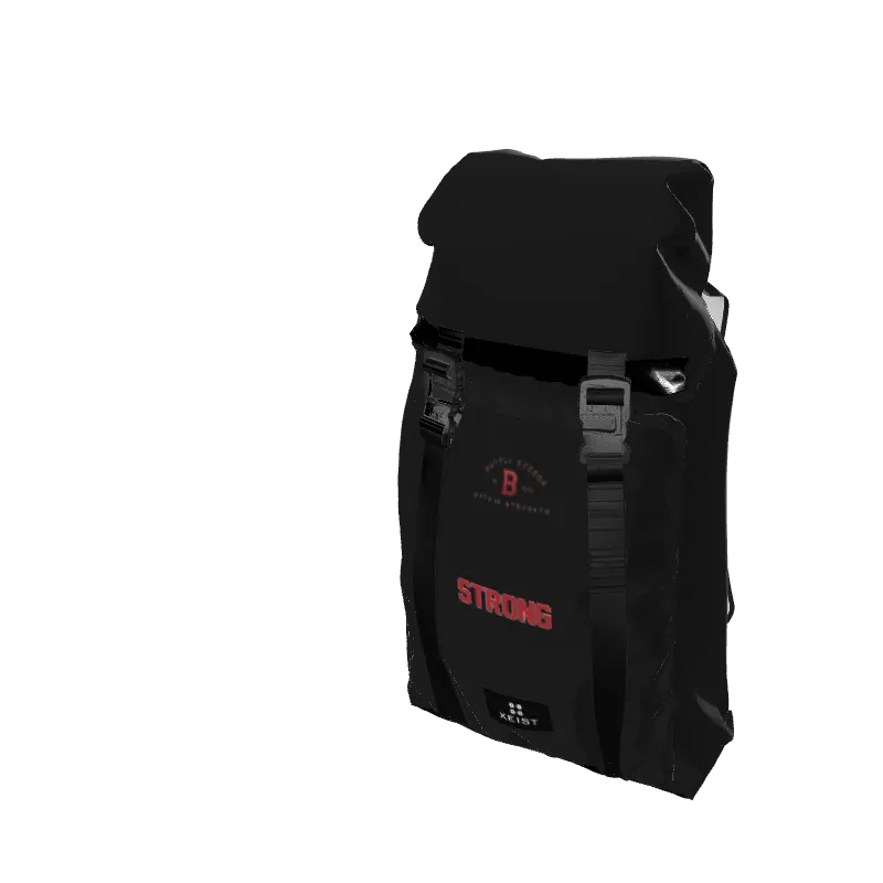 Basketball Dual Strap Black Dual Strap Backpack. (x 12)