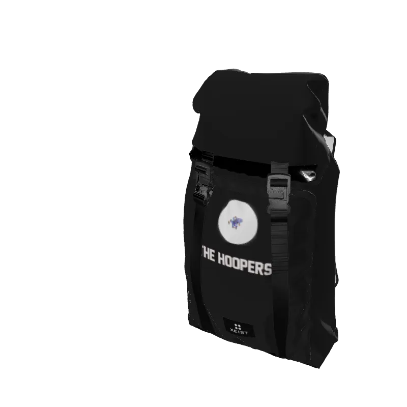 Basketball Dual Strap Black Dual Strap Backpack. (x 12)