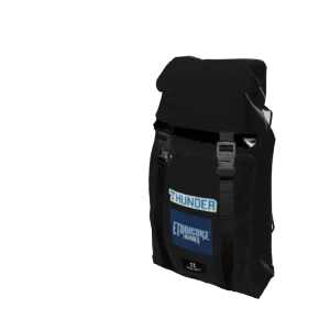 Basketball Dual Strap Black Dual Strap Backpack. (x 12)