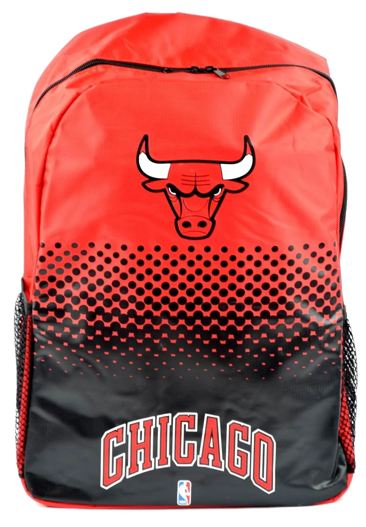 Batoh FOREVER COLLECTIBLES NBA FADE BACKPACK CHICAGO BULLS červený