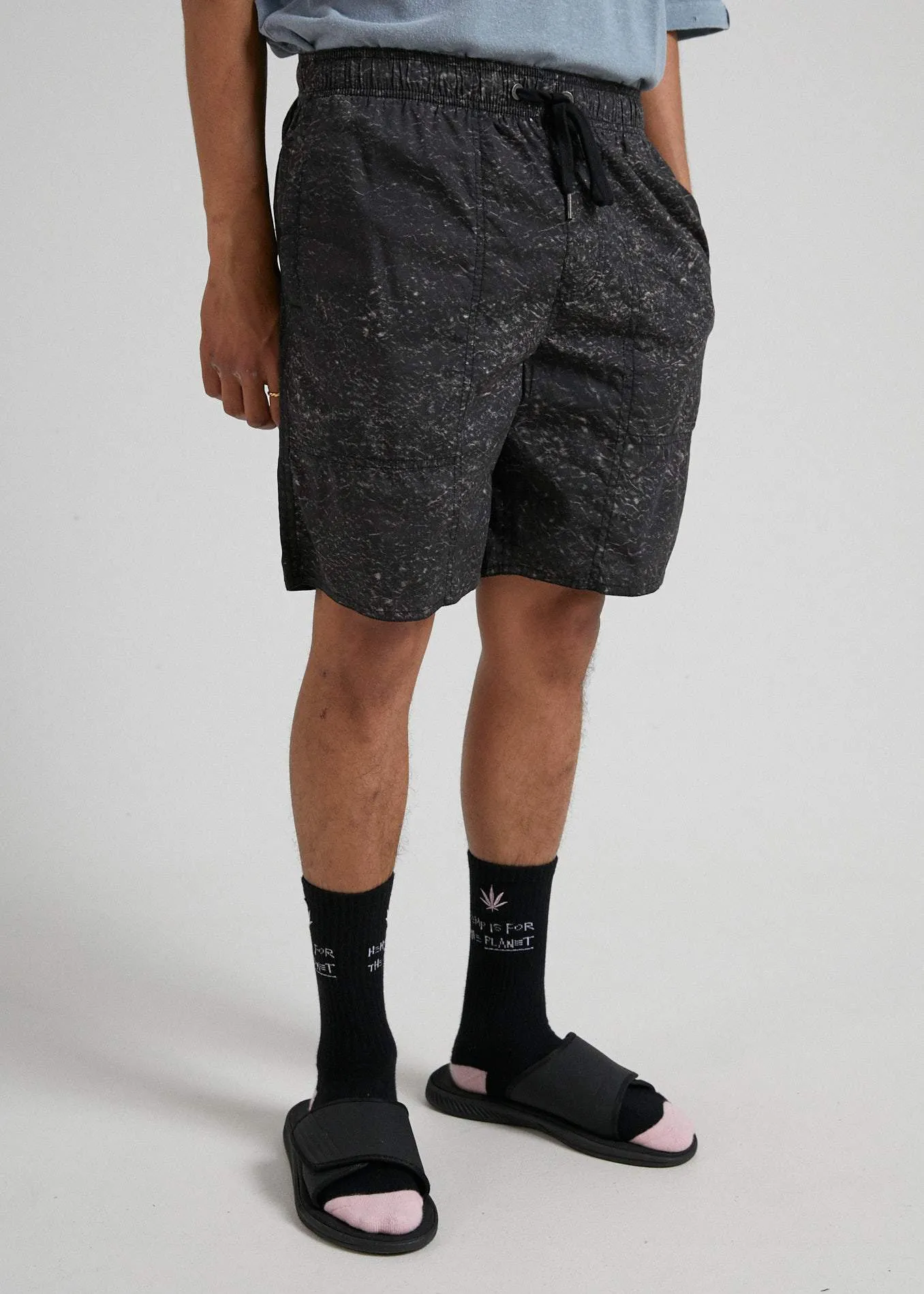 Baywatch Acids  - Elastic Waist Boardshort