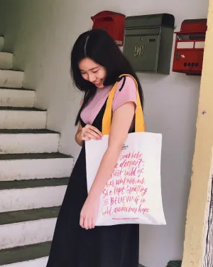 BELIEVING {Tote Bag}
