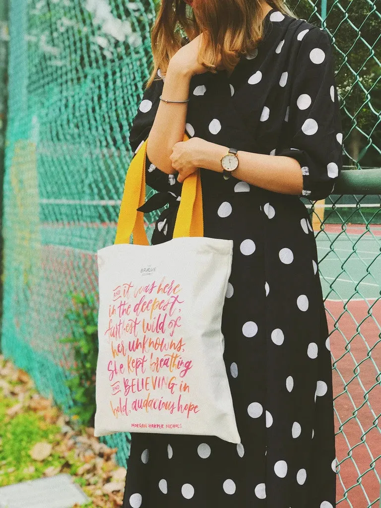 BELIEVING {Tote Bag}