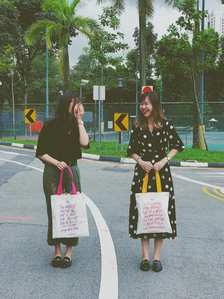 BELIEVING {Tote Bag}