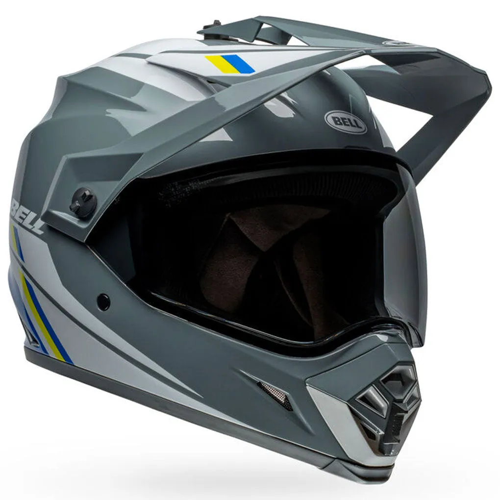 Bell - MX-9 ADV MIPS Alpine Grey/Blue Adventure Helmet