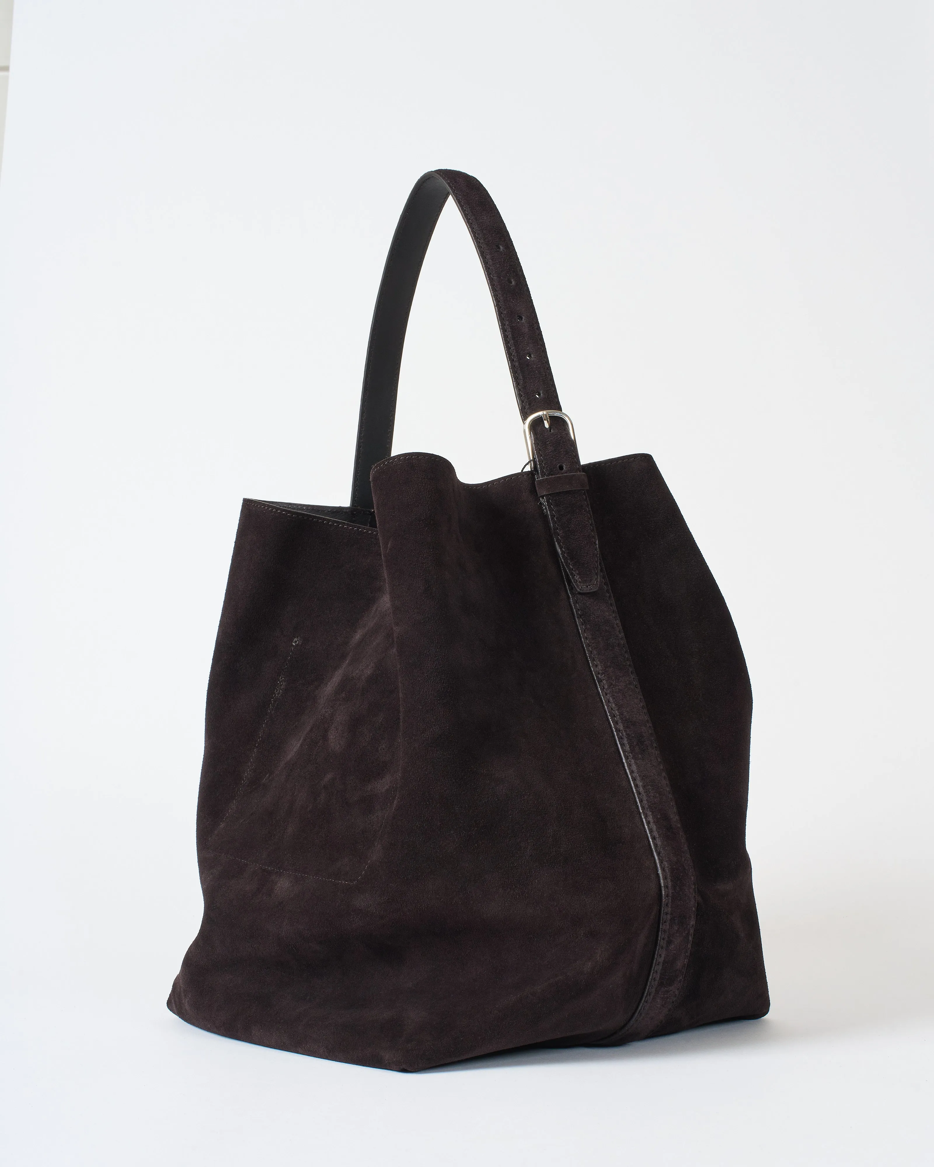 belted tote