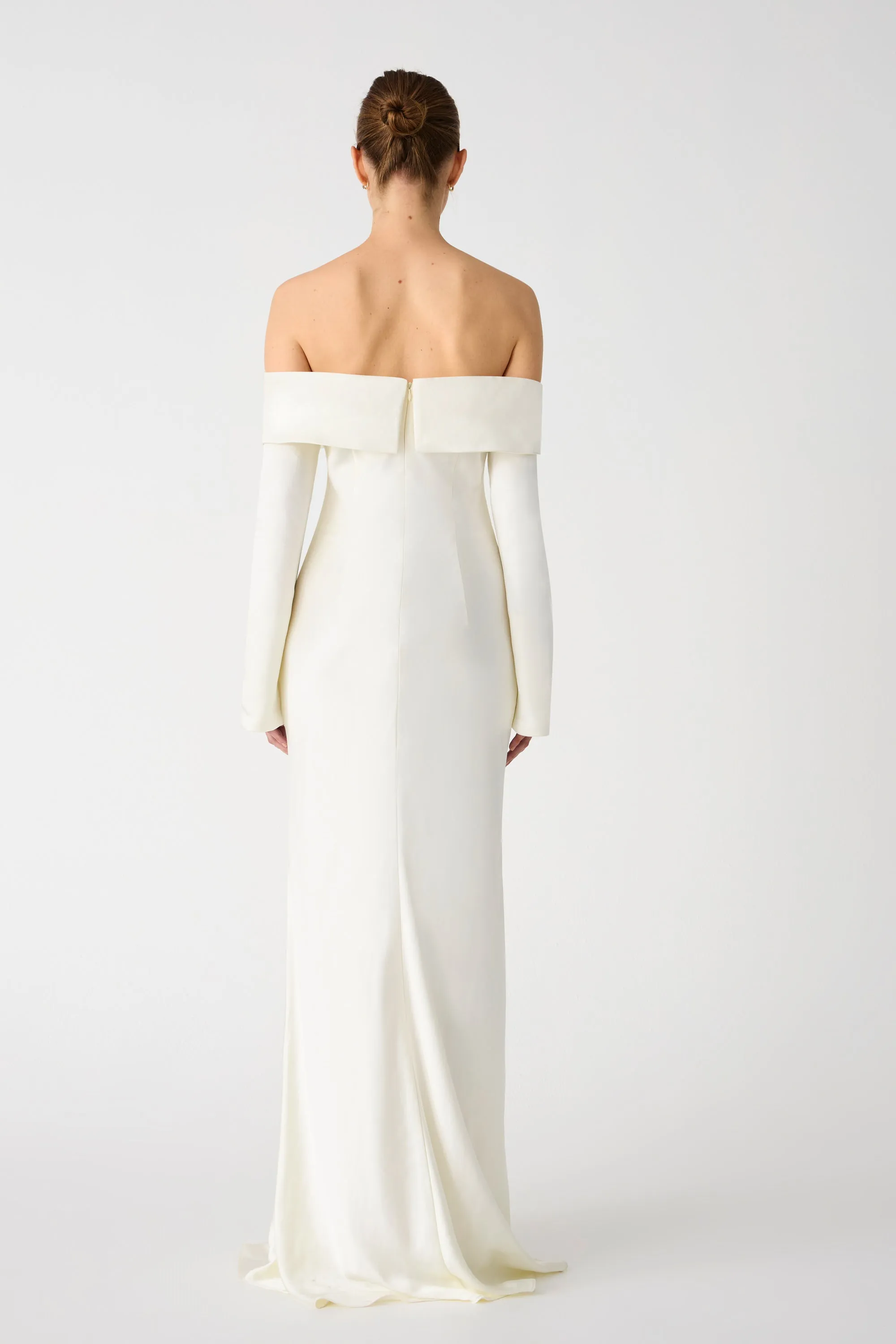 BIANCA GLOSS SATIN GOWN