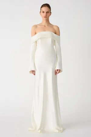 BIANCA GLOSS SATIN GOWN