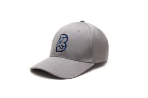 Biscayners Grey & Blue Logo Cap