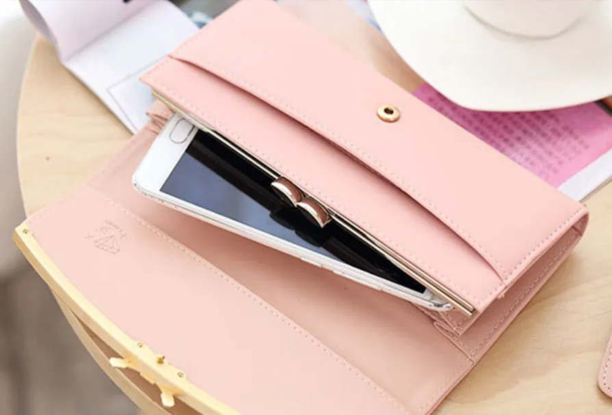 BLACK BOW WALLET