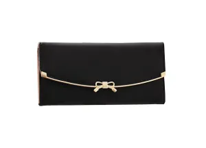 BLACK BOW WALLET