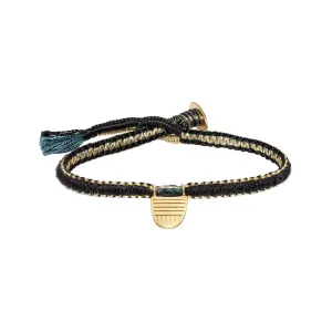 BLACK BUDDHIST FLAG COBRA STITCH