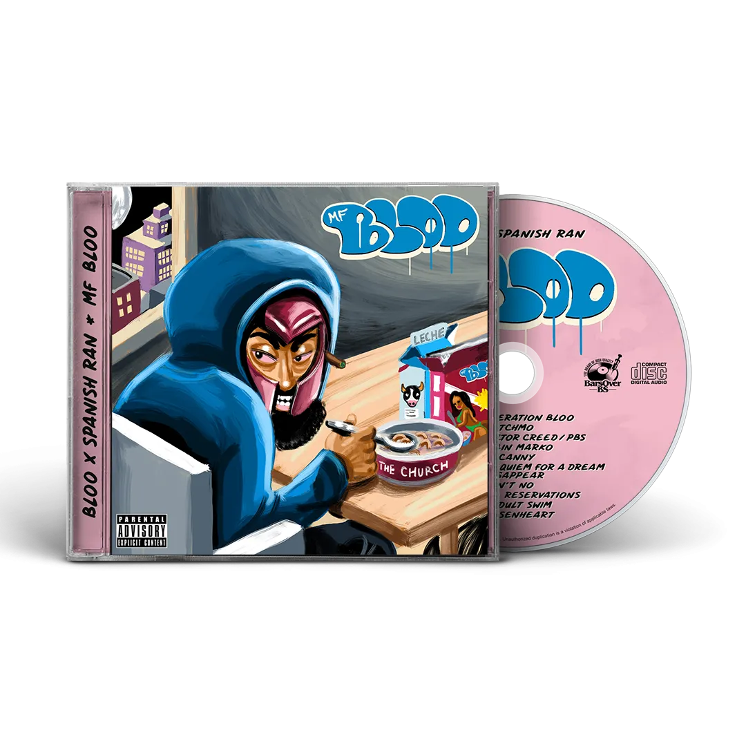 Bloo Azul x Spanish Ran - MF Bloo (Jewel Case CD) (Glass Mastered CD's)