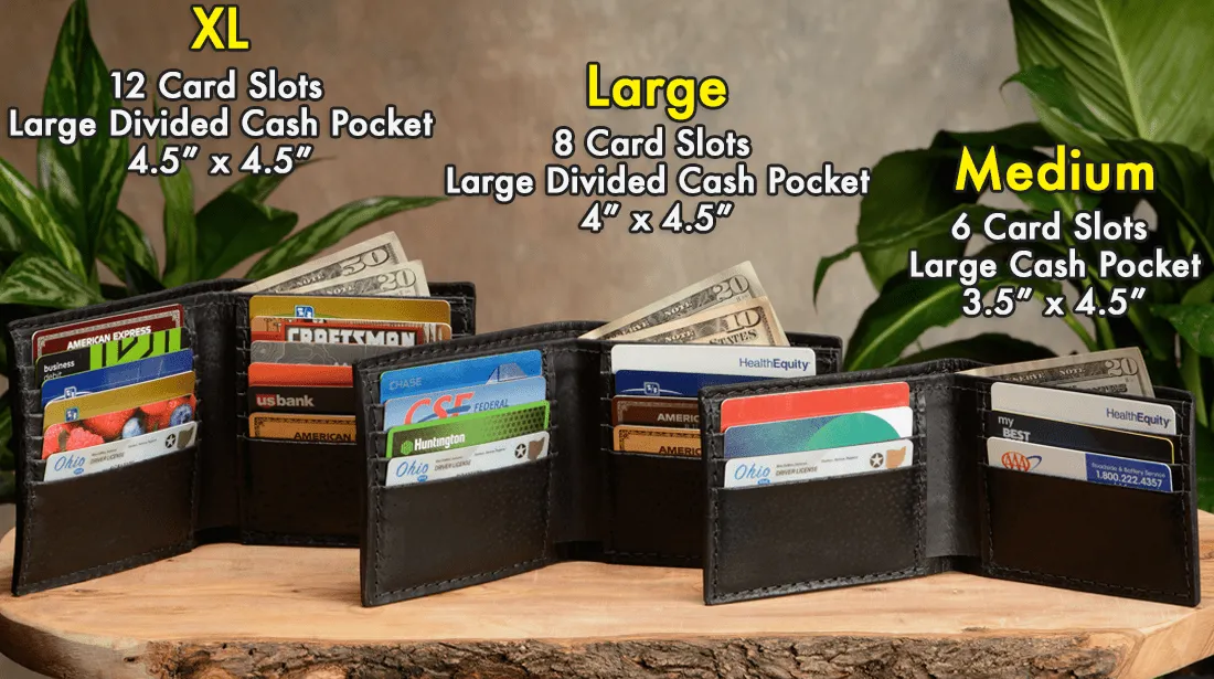 Blue Stingray Bifold Wallet