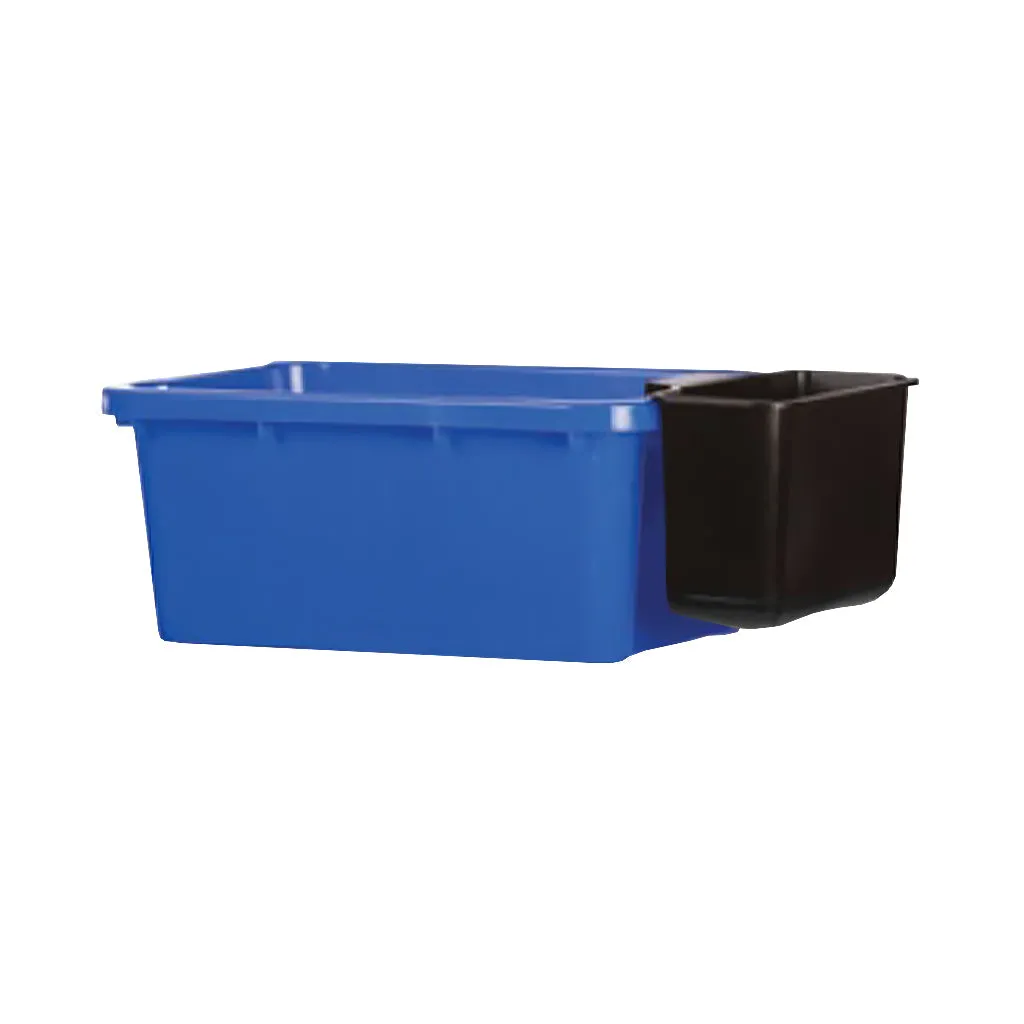 Blue Under Desk Recycling Bin - Sold By The Case