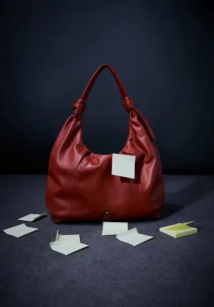 BOLSA TOTE BAG EM PELE COM NÓS