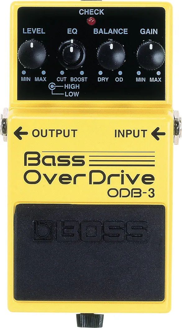 Boss ODB-3 Bass Overdrive Compact Pedal