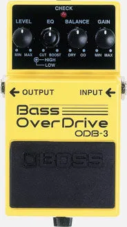 Boss ODB-3 Bass Overdrive Compact Pedal