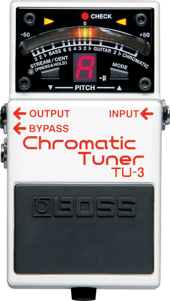 Boss TU-3 Chromatic Tuner Compact Pedal