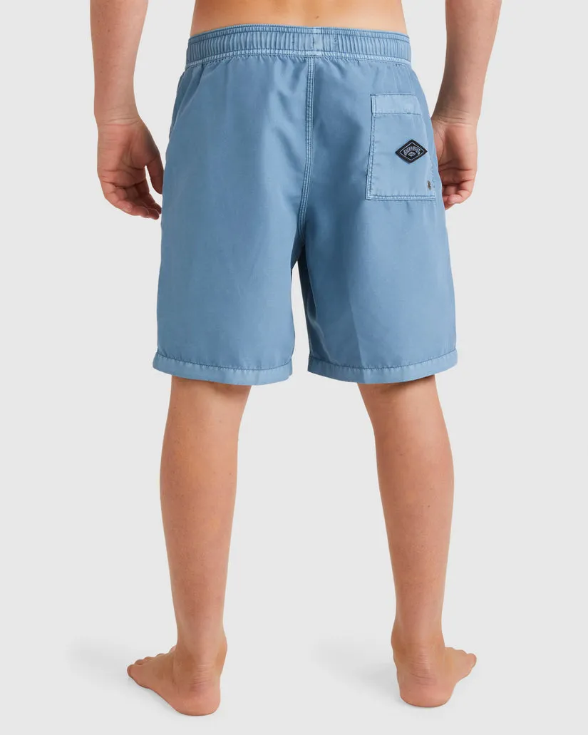 Boys 8-16 All Day Overdye Layback Boardshorts 16""