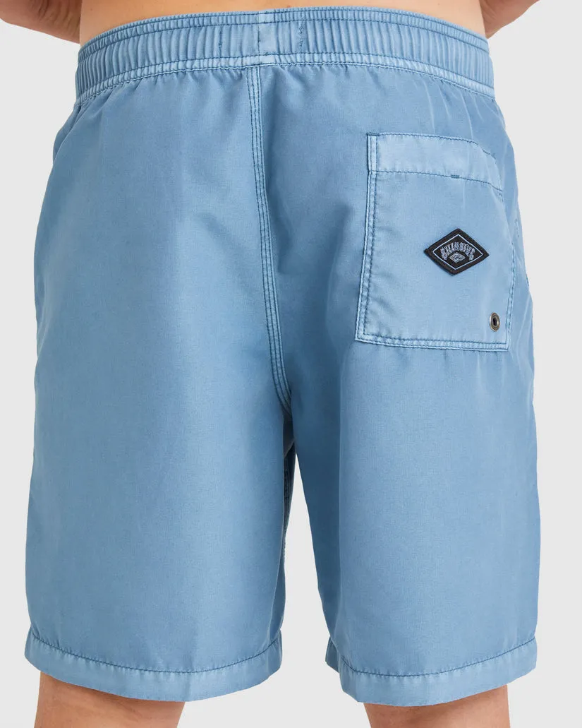 Boys 8-16 All Day Overdye Layback Boardshorts 16""