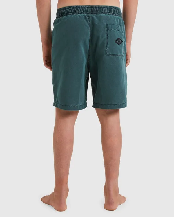 Boys 8-16 All Day Overdye Layback Boardshorts 16""