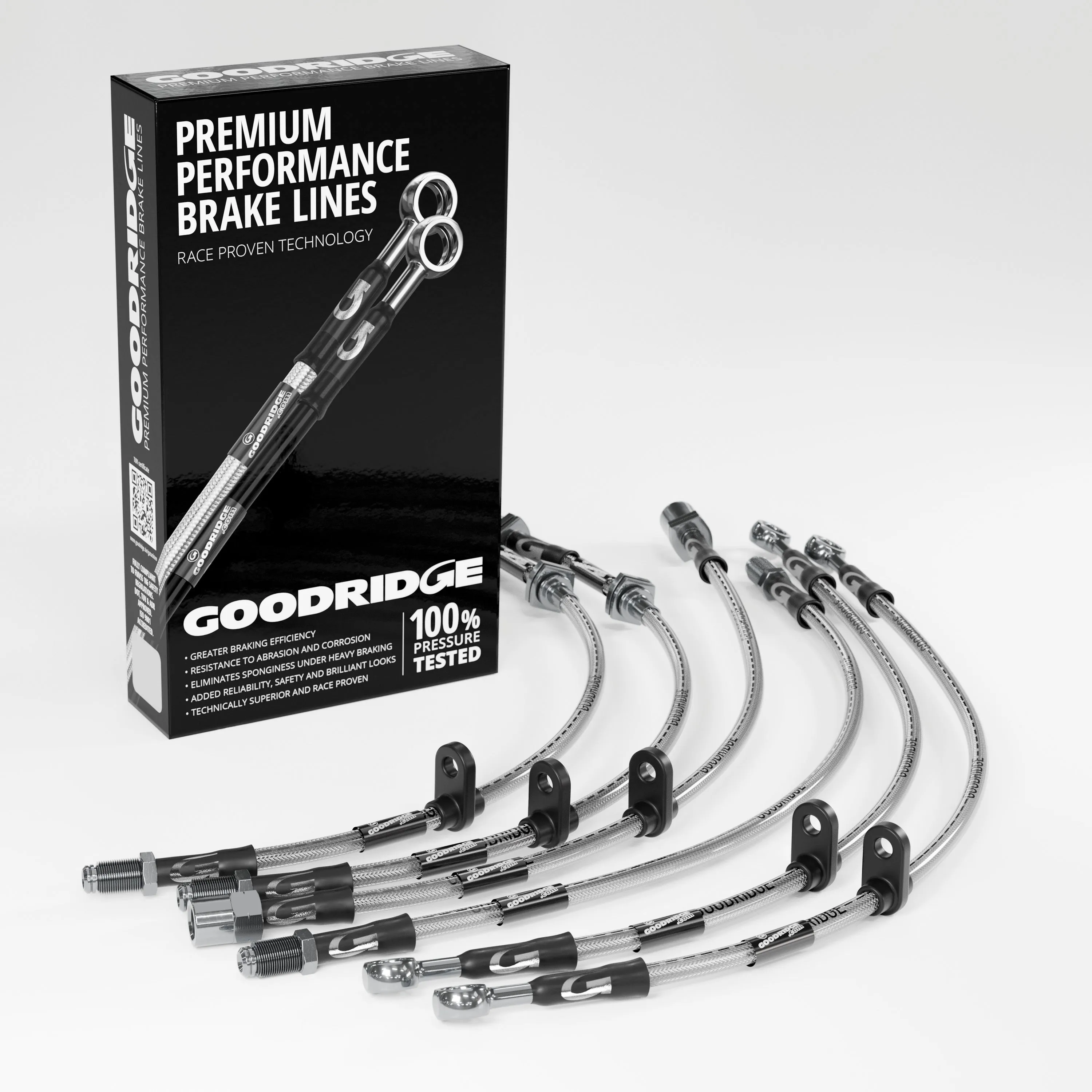 BRAKE HOSE KIT FOR BMW 3 SERIES E36 318TM.9 COMPACT NON-ABS 1996-2001