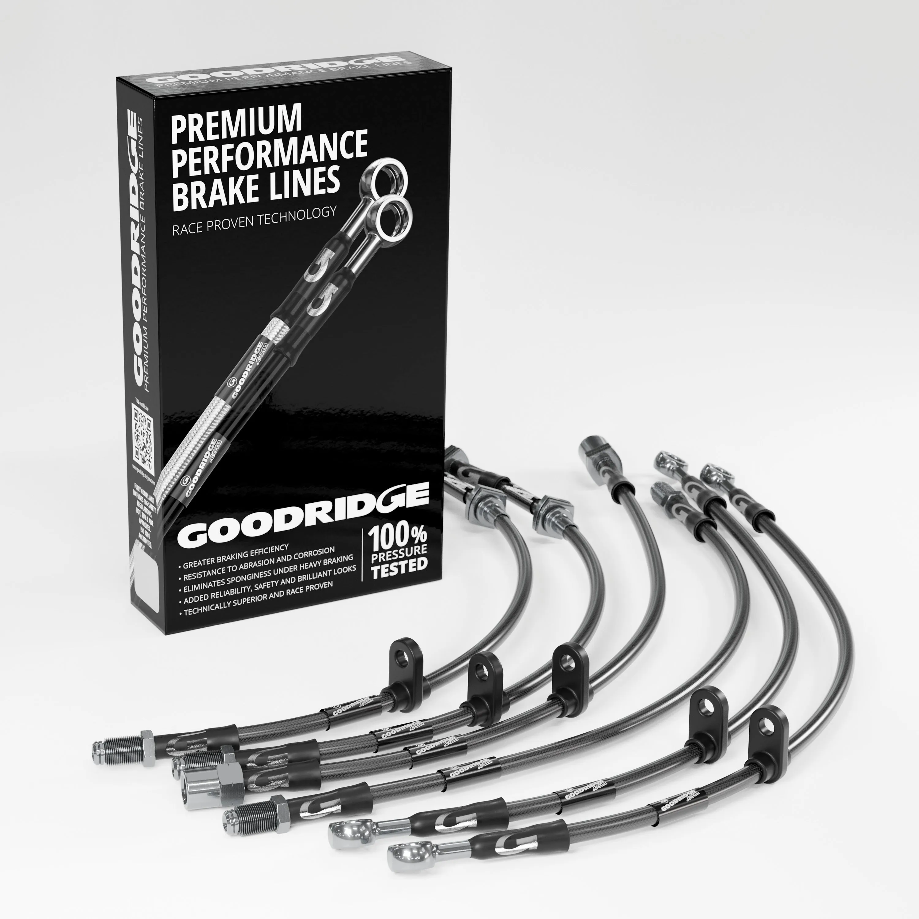 BRAKE HOSE KIT FOR BMW 3 SERIES E36 318TM.9 COMPACT NON-ABS 1996-2001
