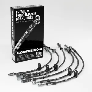 BRAKE HOSE KIT FOR BMW 3 SERIES E36 318TM.9 COMPACT NON-ABS 1996-2001