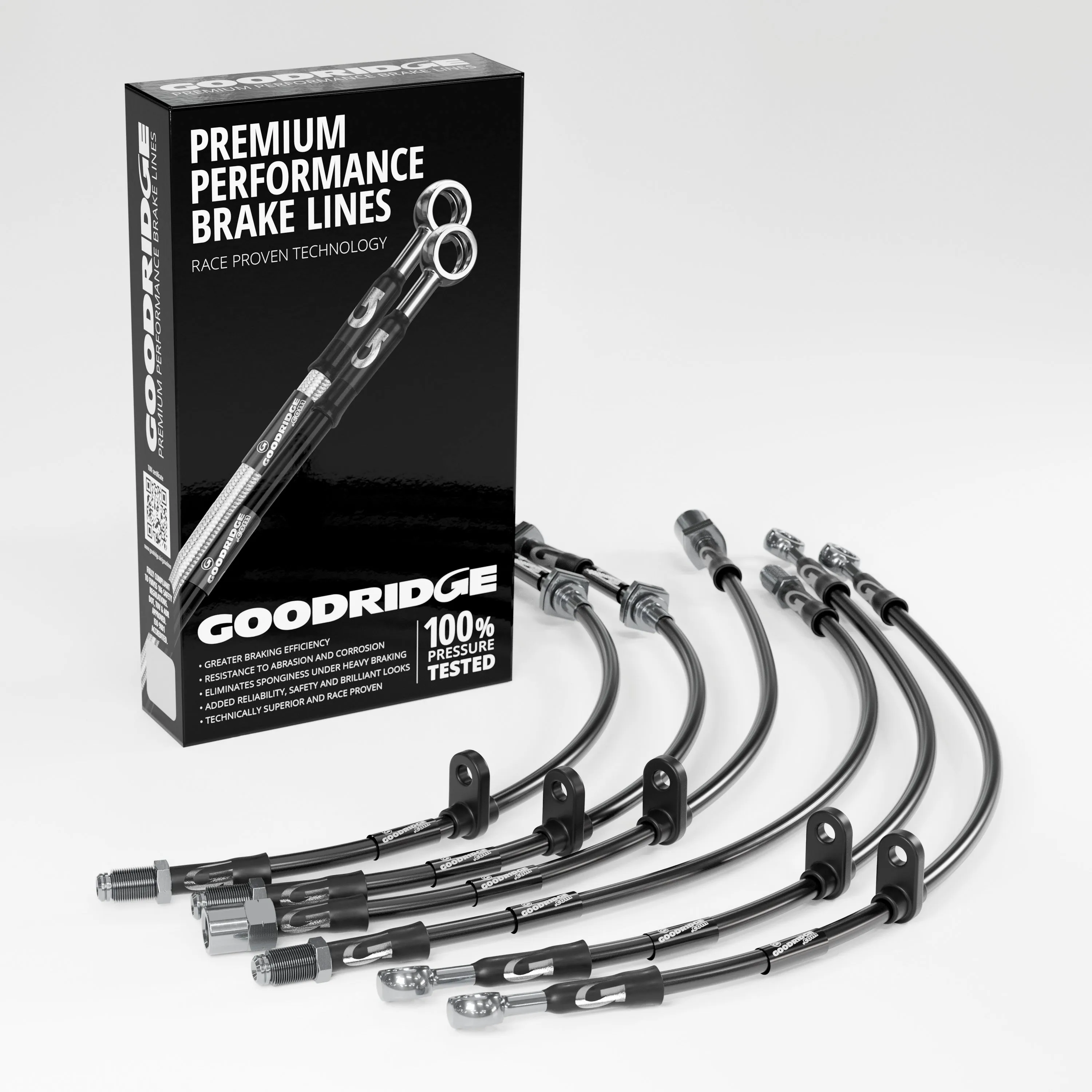 BRAKE HOSE KIT FOR BMW 3 SERIES E36 318TM.9 COMPACT NON-ABS 1996-2001