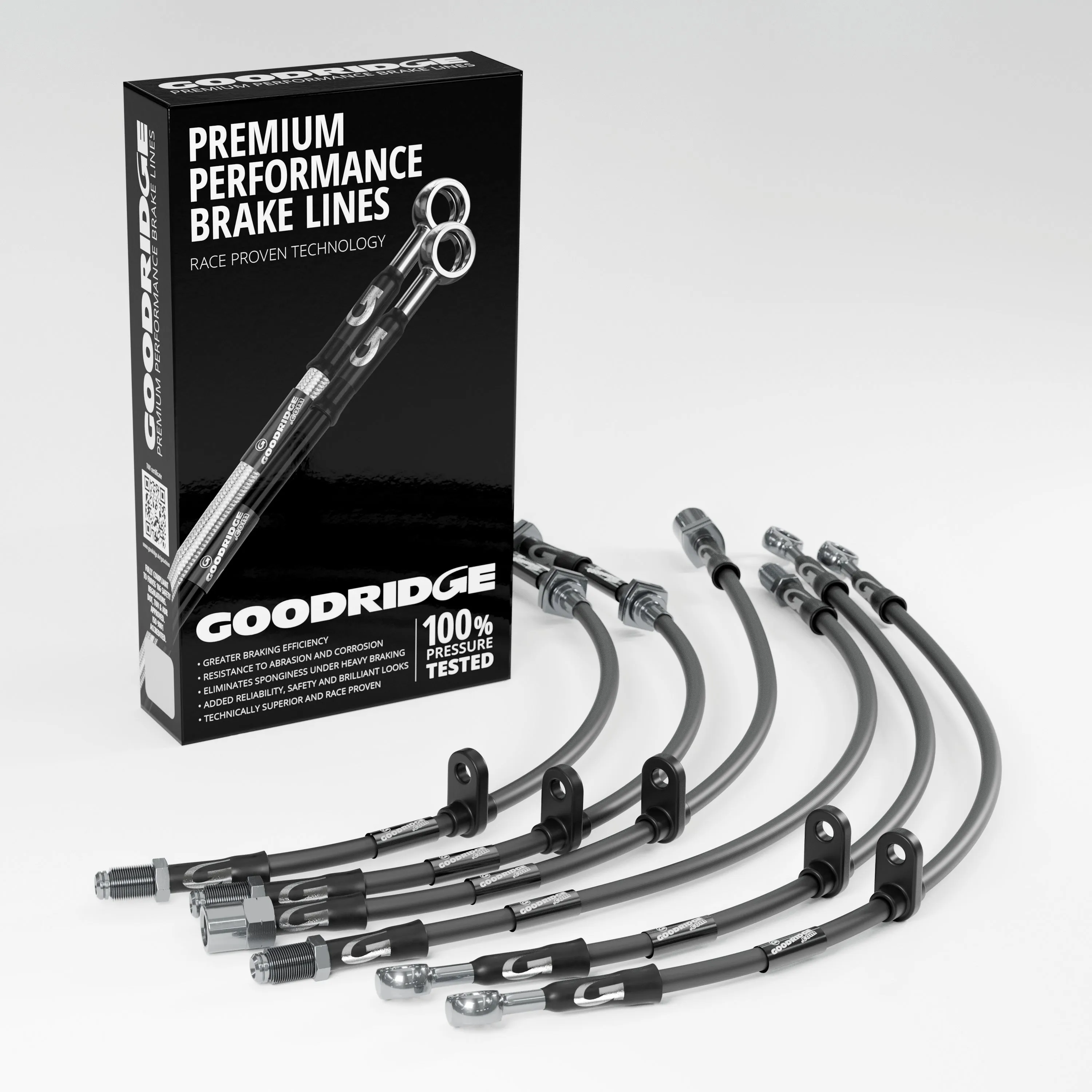 BRAKE HOSE KIT FOR BMW 3 SERIES E36 318TM.9 COMPACT NON-ABS 1996-2001