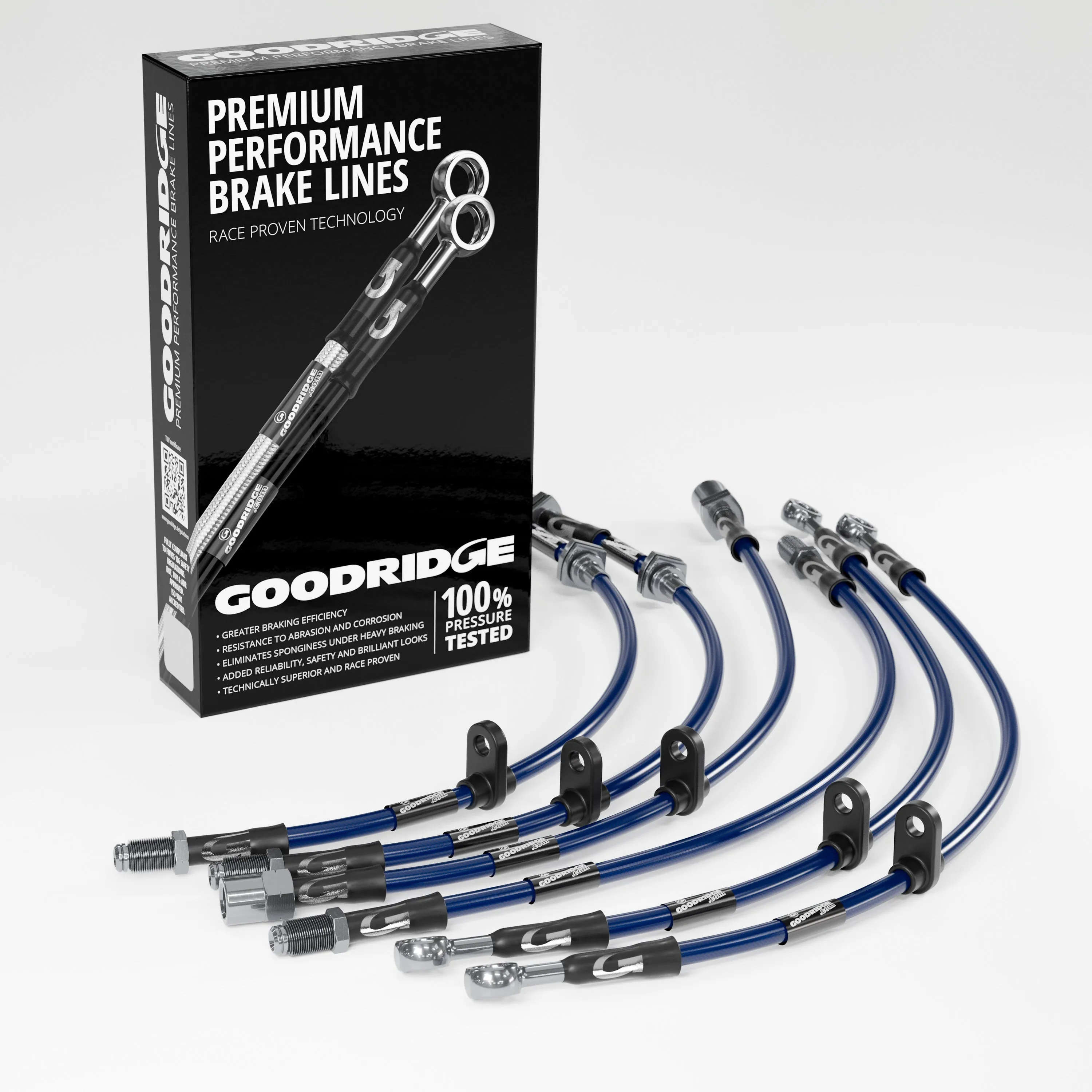 BRAKE HOSE KIT FOR BMW 3 SERIES E36 318TM.9 COMPACT SE ABS 1999-2001