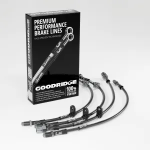 BRAKE HOSE KIT FOR BMW 3 SERIES E46 316TI COMPACT 2001-