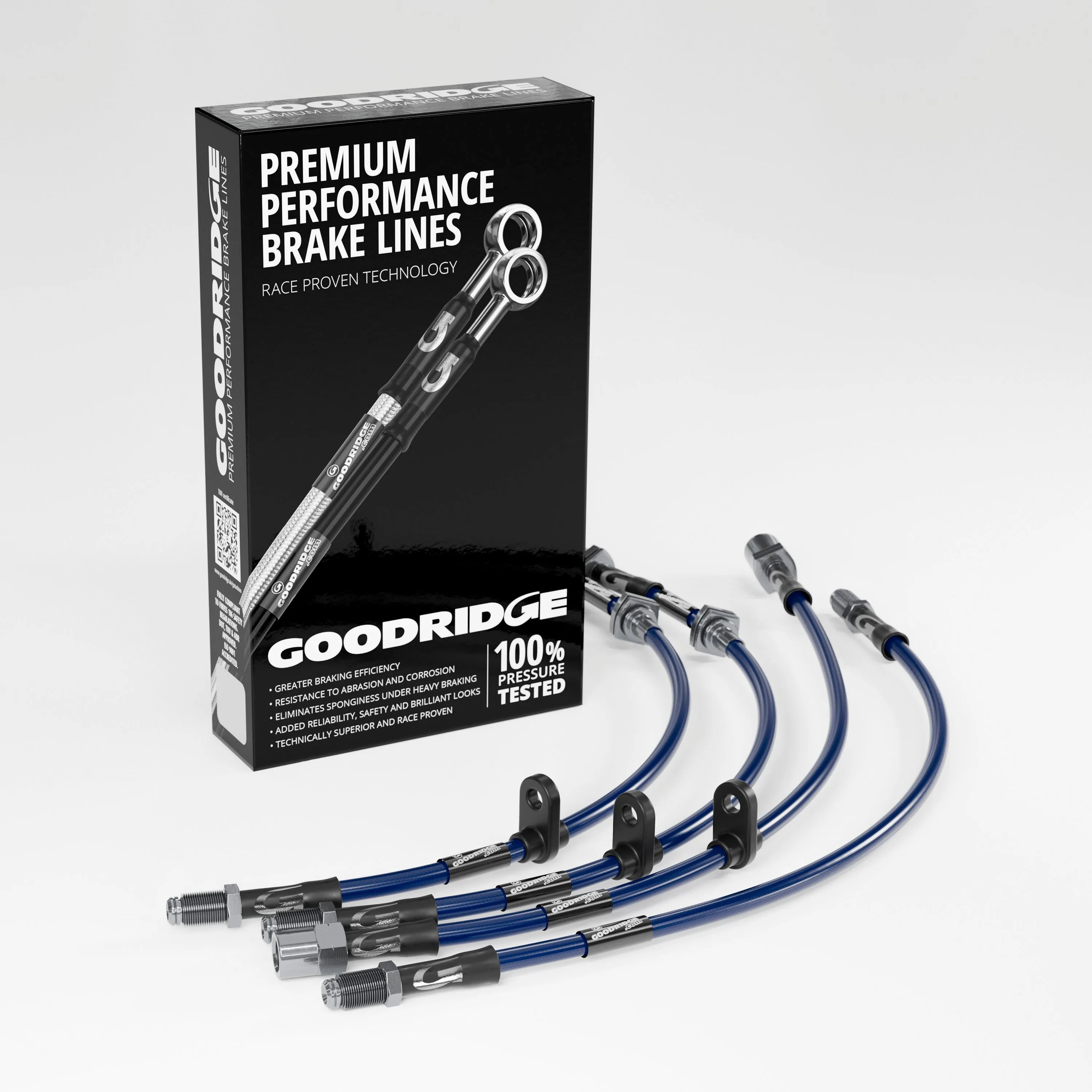 BRAKE HOSE KIT FOR BMW 3 SERIES E46 316TI COMPACT 2001-