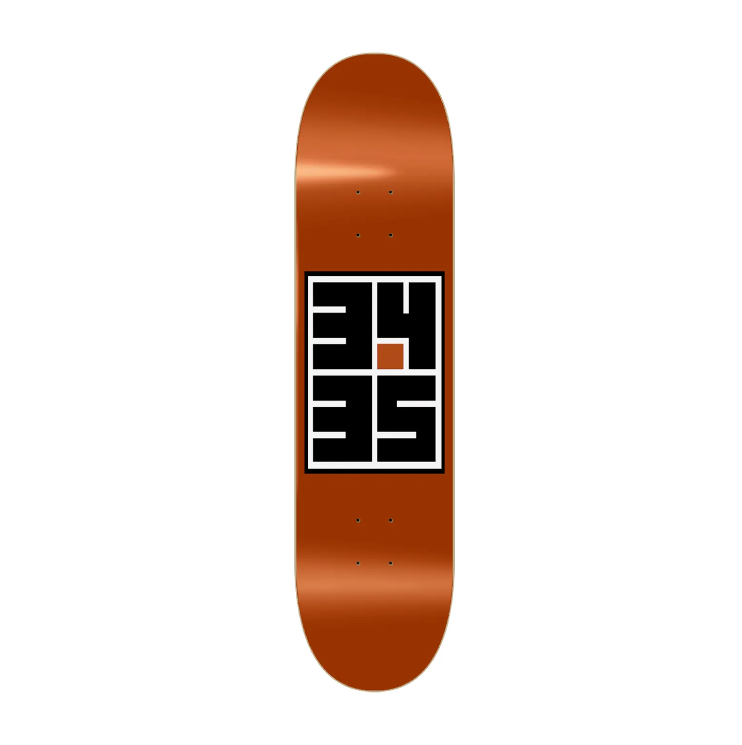 Brand  Logo Deck - Rust