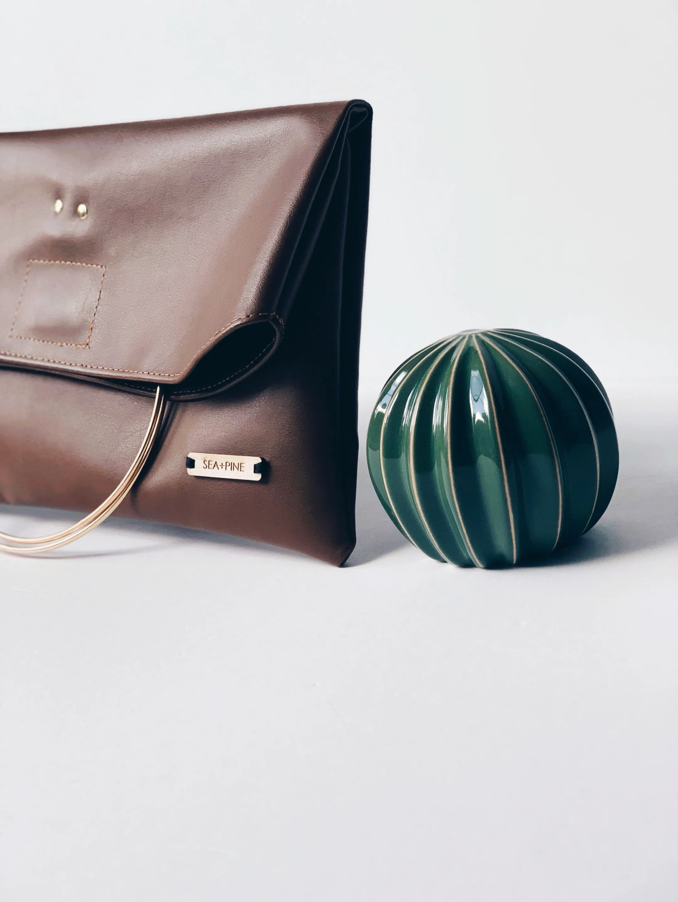 Brass Ring Clutch