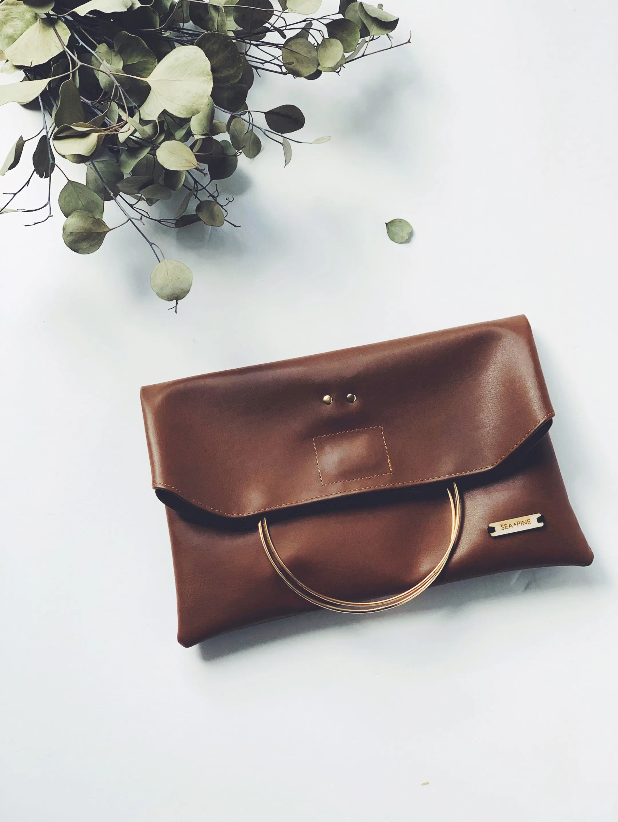 Brass Ring Clutch