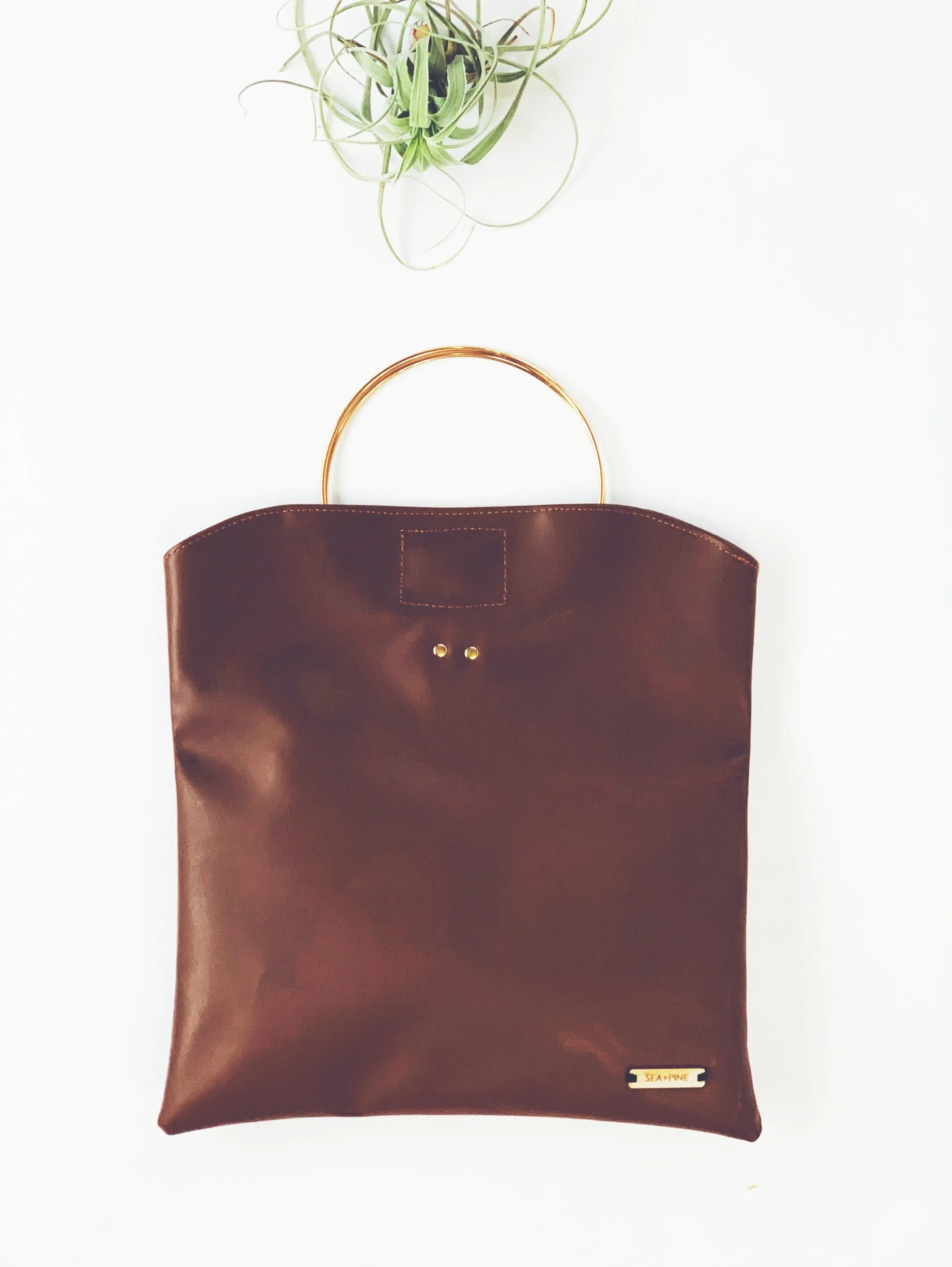 Brass Ring Clutch
