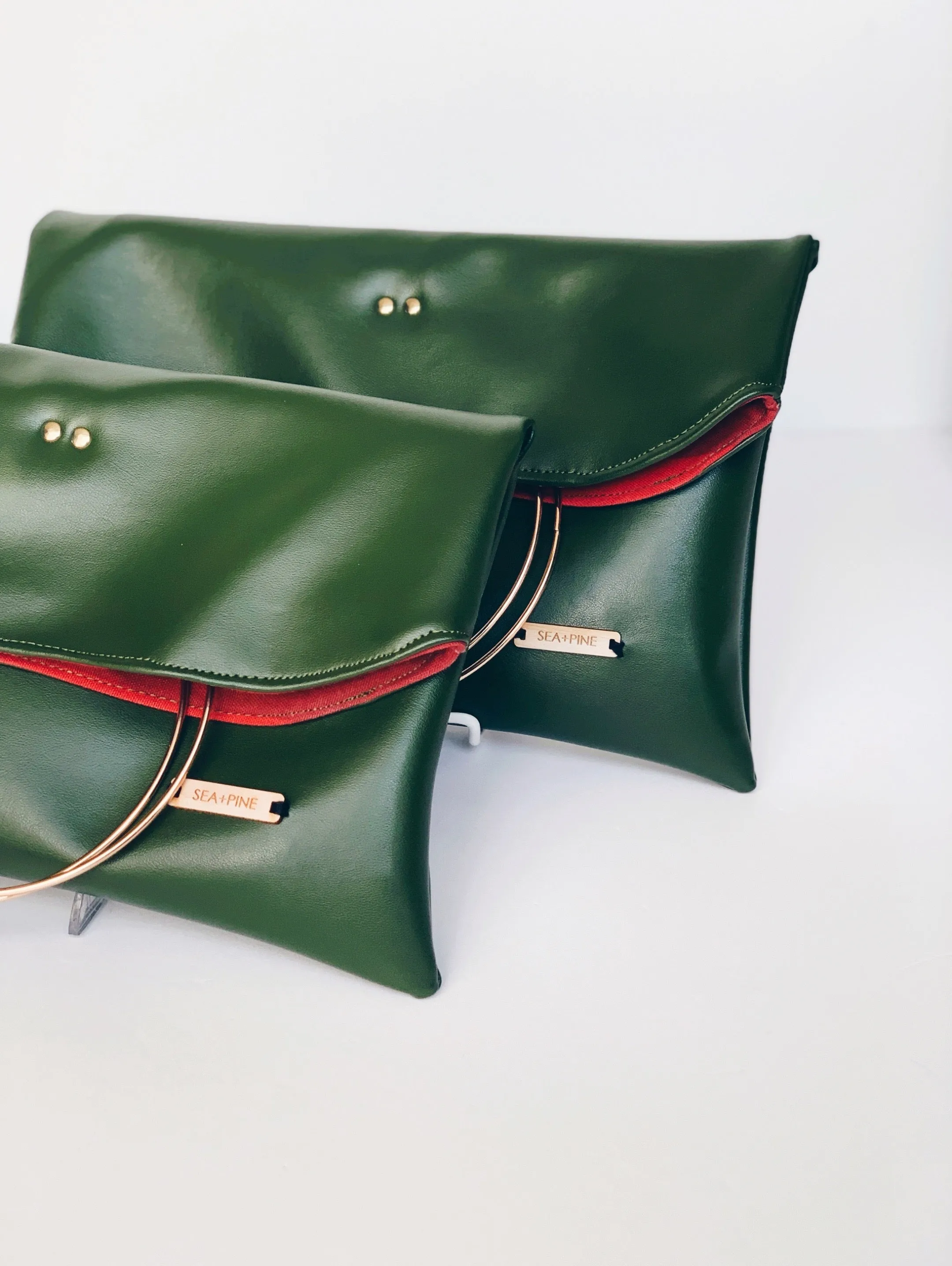 Brass Ring Clutch