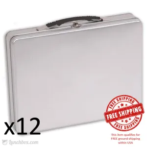 Briefcase Attache Lunch Box - Case of 12