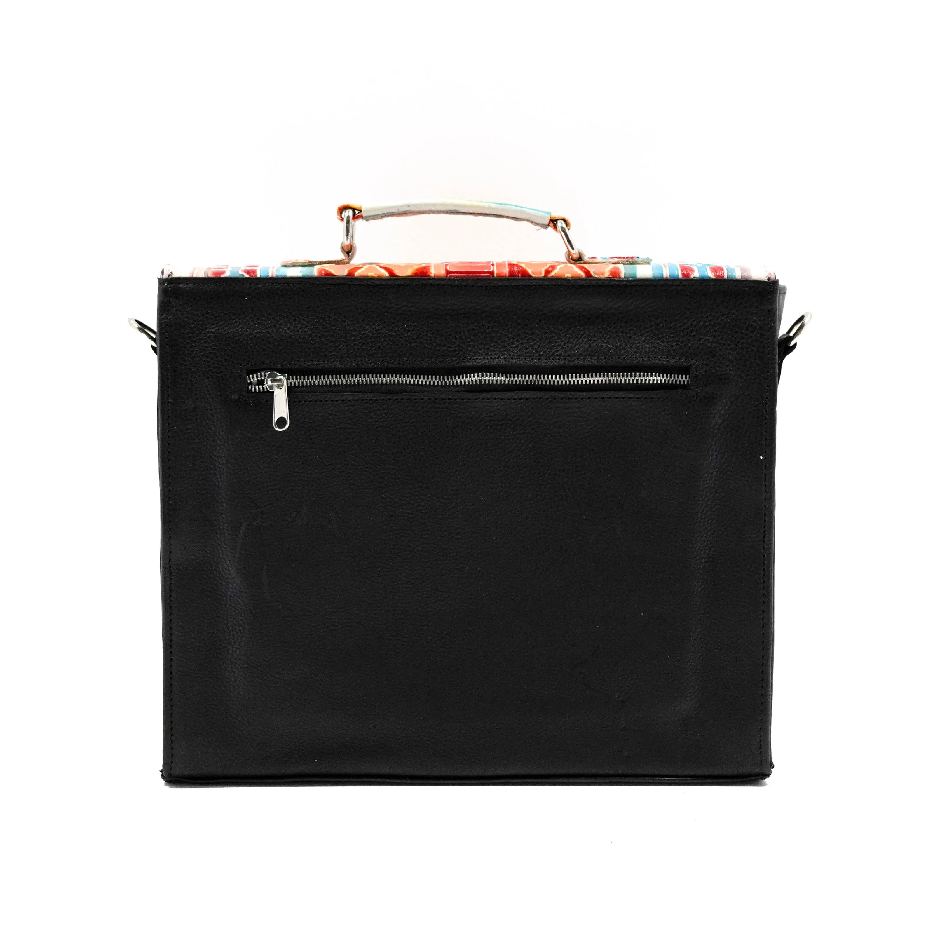 Briefcase - Longhorn w/ Great Plains Navajo