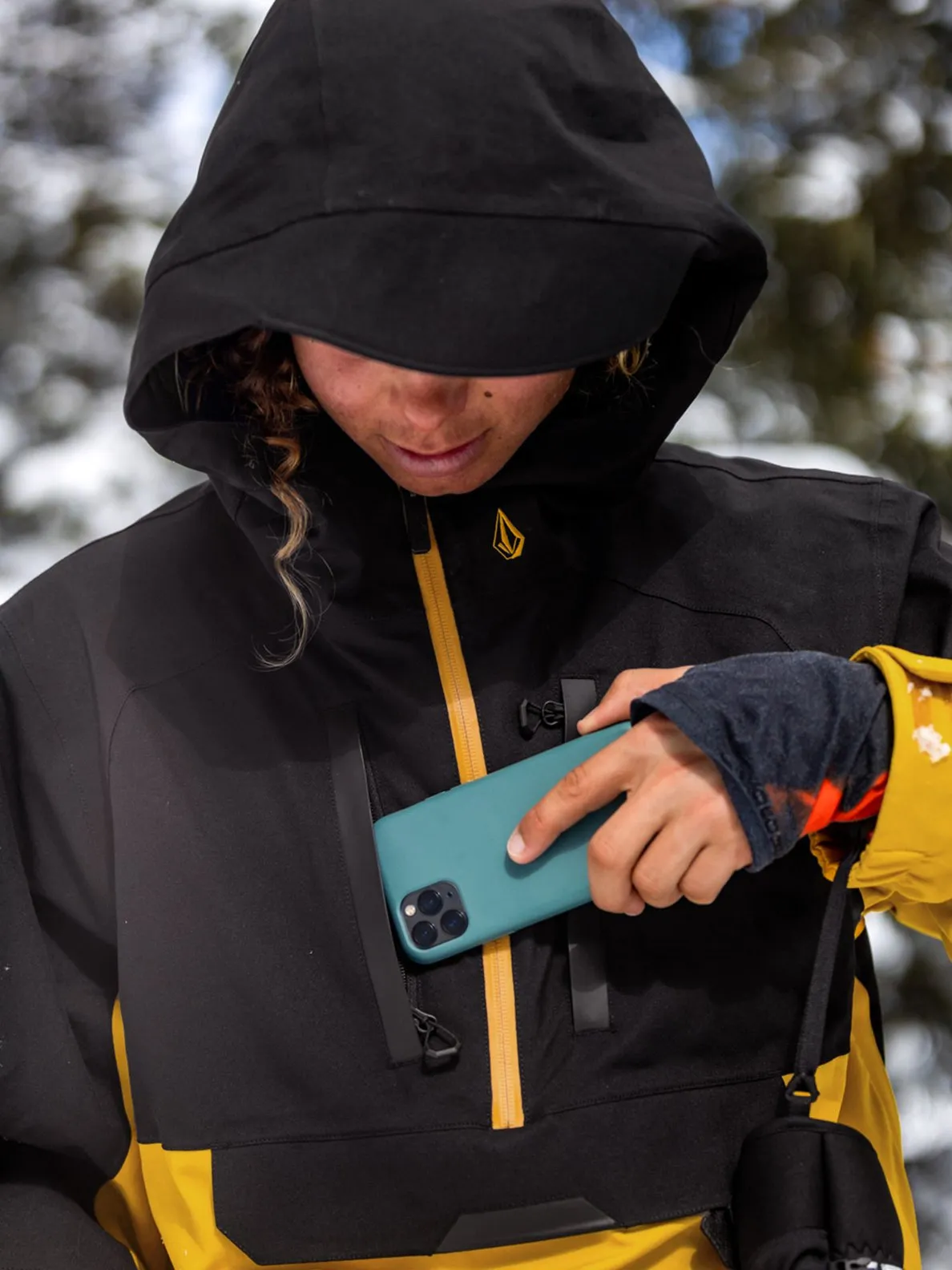Brighton Pullover Snowboard Jacket