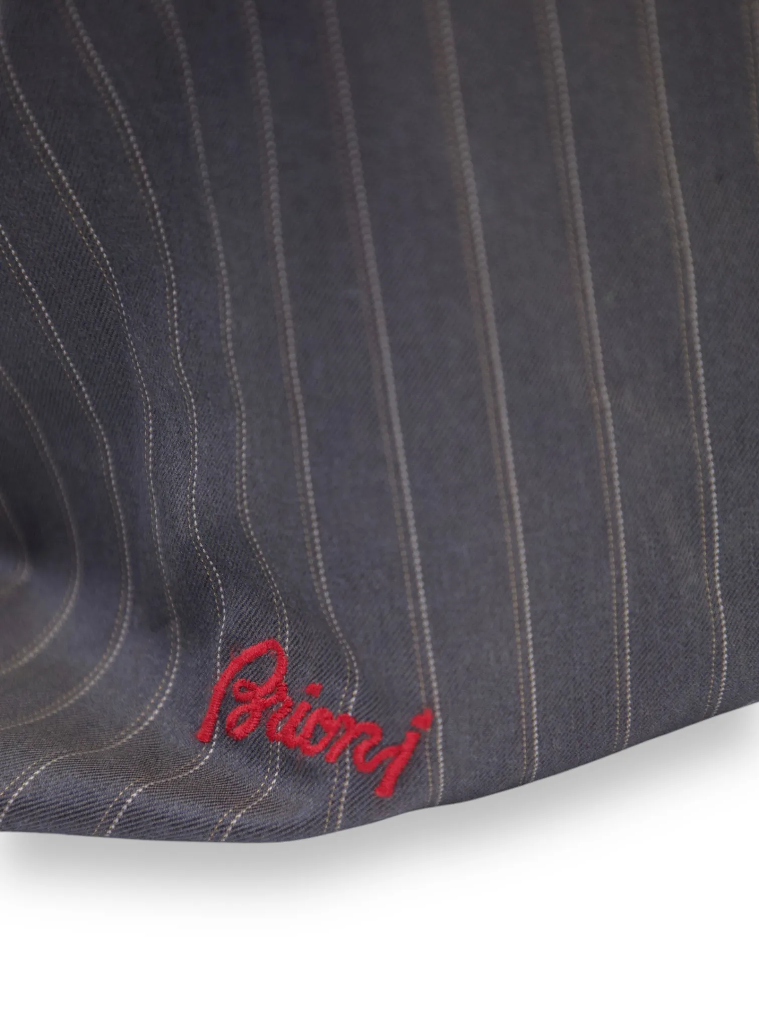 Brioni Black Saffiano Leather Briefcase
